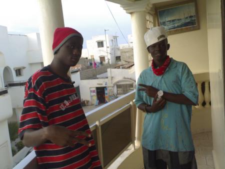 chillin it my homeboy papa thiam